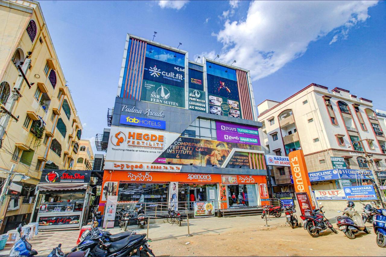 Fabhotel Ssr Fern Suites - 100M From Gsm Mall Madeenaguda Lingampalli Luaran gambar